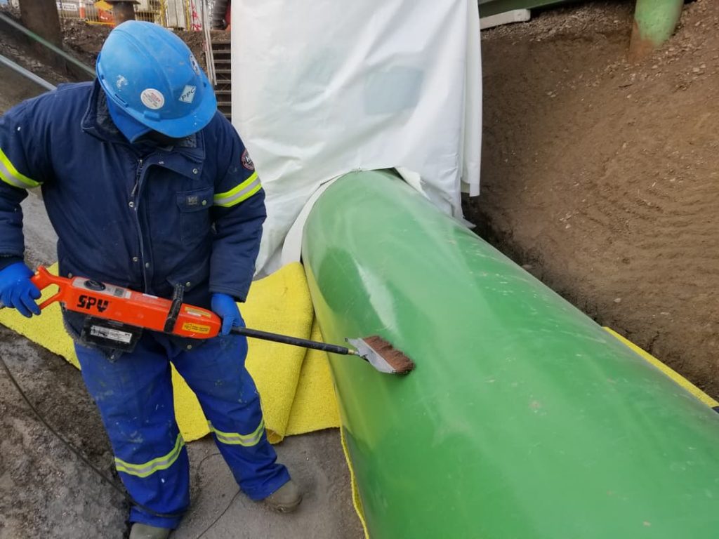 Paragon Pipeline coating inspection